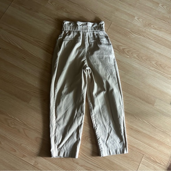 H&M High Rise Beige Casual Pants Women’s 2 - Picture 13 of 13